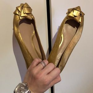 Kate Spade leather flats